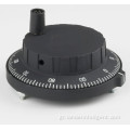 100 PPR Μαύρο πλαστικό DC5V Handwheel MPG CNC